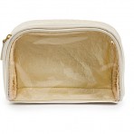 Jane Iredale Quilted Clearview Makeup Bag