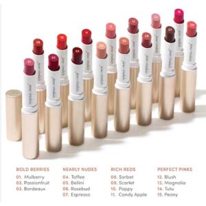 15 shades of ColorLuxe Lipstick available at Beverly's
